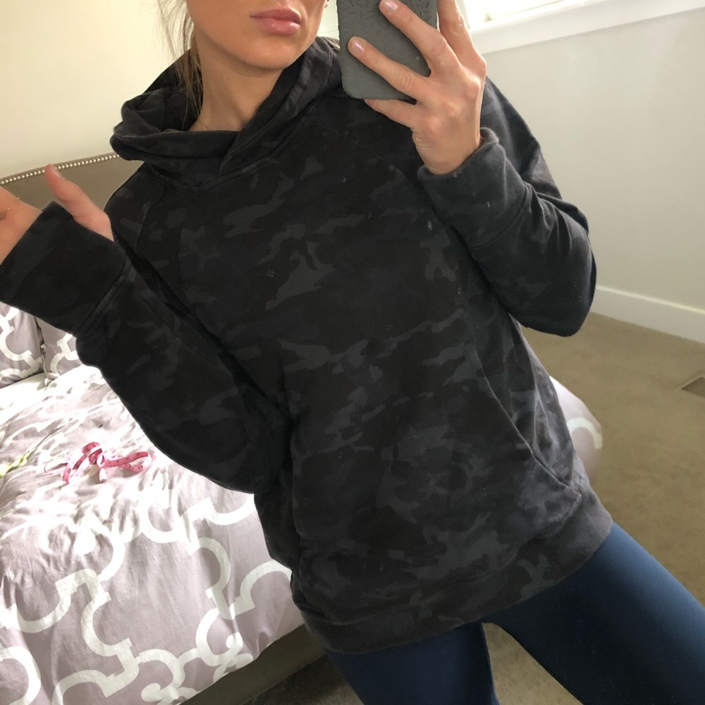Lululemon Scuba Pullover in Incognito Camo